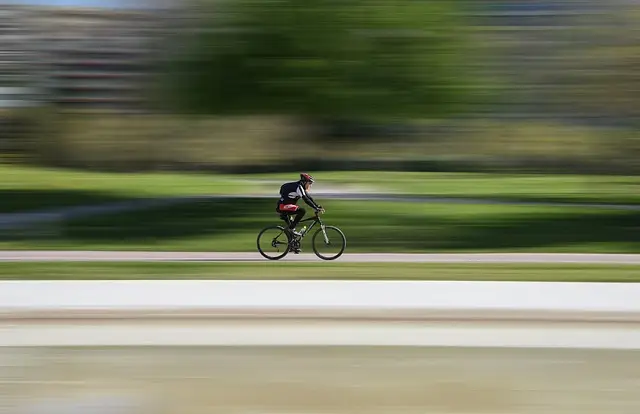 race, cyclist, speed